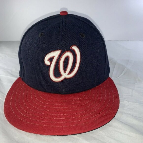 New Era 59Fifty Washington Nationals MLB Authentic Fitted Cap - Picture 1 of 6
